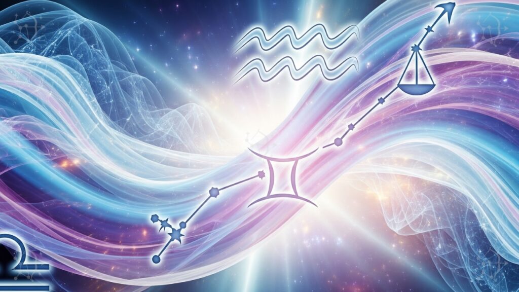 Acuario, Géminis, Libra. Conexión amistad signos aire.