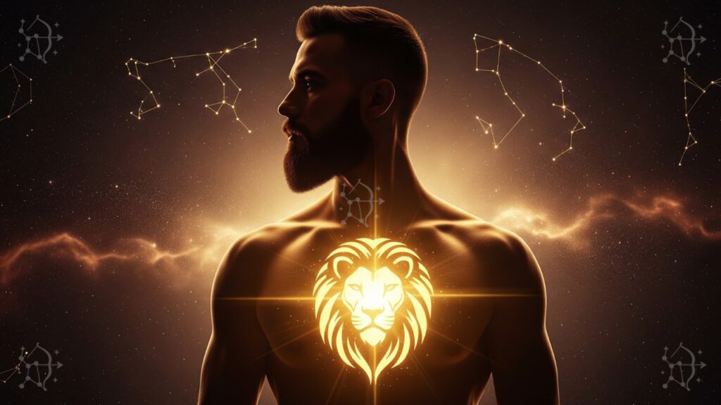 hombre leo en el amor