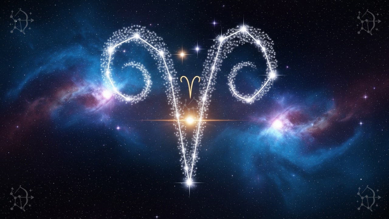 Constelación de Aries en cosmos, fechas de Aries.
